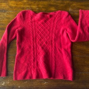 Talbots cashmere sweater. Womens M ( shrunk in wash ). Worn once.